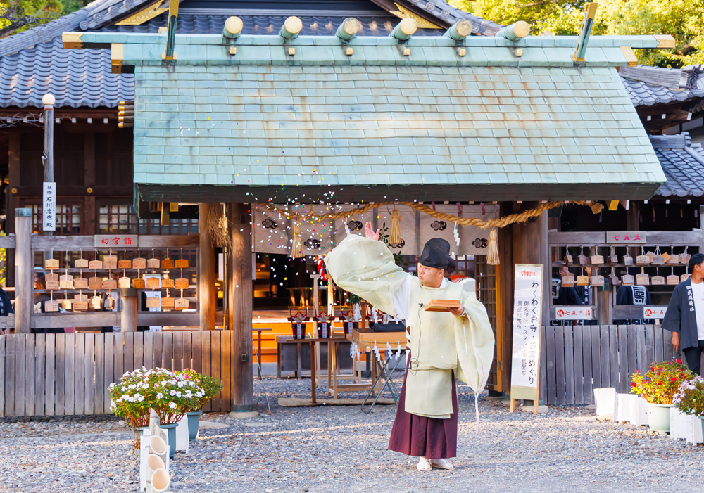 中秋の名月祭・渡御祭事