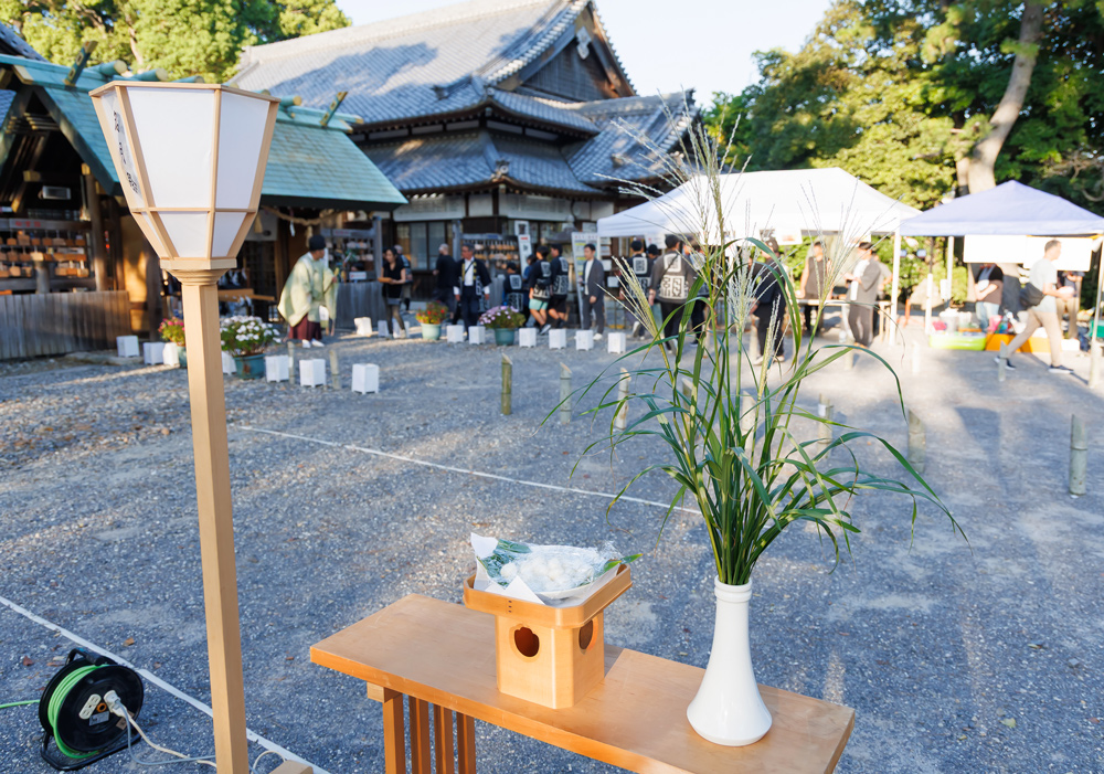 中秋の名月祭・渡御祭事