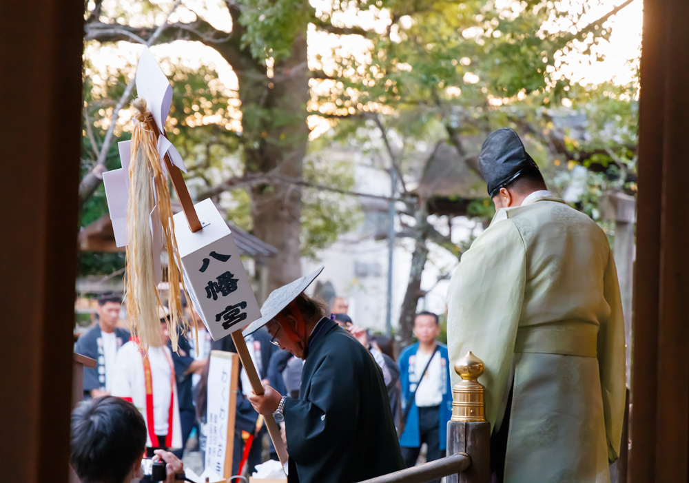 中秋の名月祭・渡御祭事
