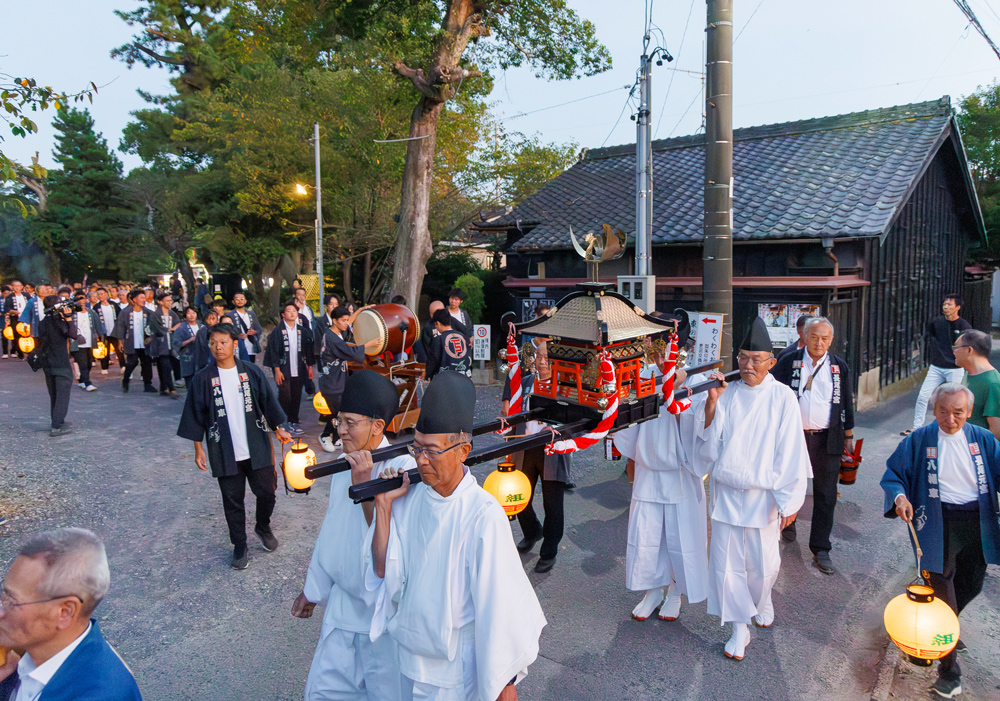 中秋の名月祭・渡御祭事