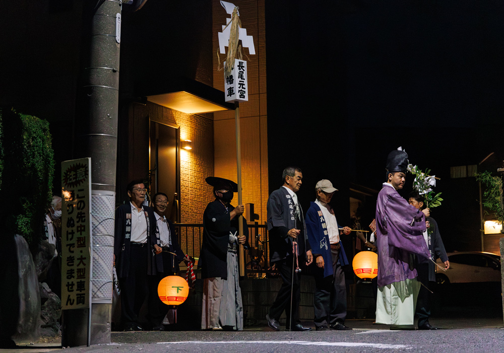 中秋の名月祭・渡御祭事