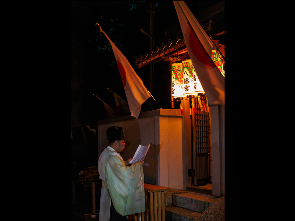 中秋の名月祭・渡御祭事