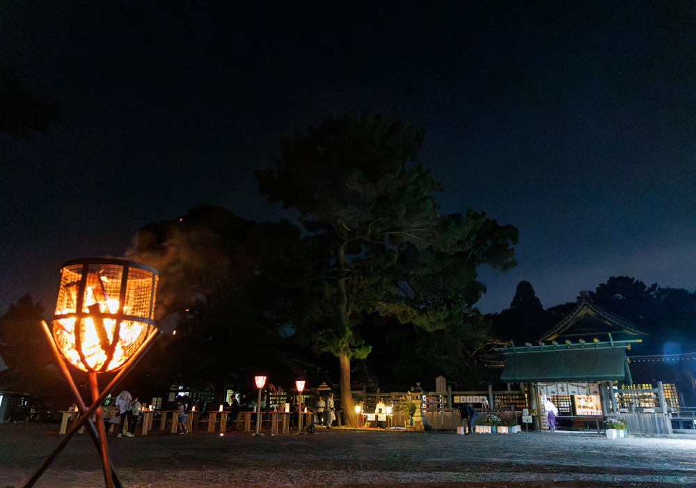 中秋の名月祭・渡御祭事